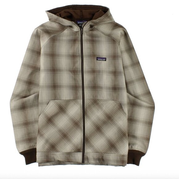 Patagonia M's Slopestyle Hoody 2.0 Blurry Plaid Hooded Jacket Zip Up Men's - Picture 1 of 6